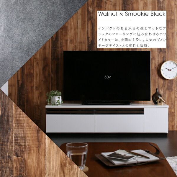 スーパSALE10倍＆4時間限定10％OFF テレビ台 国産 150cm 完成品 テレビボード ローボード 収納 TV台 TVボード 日本製 国産 ホワイト 白 ブラウン ナチュラル 60インチ 55インチ 50インチ 60型 55型 50型