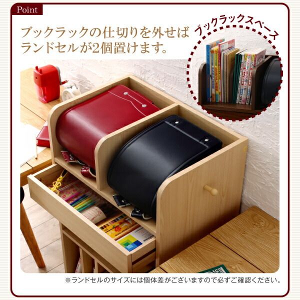 スーパSALE10倍＆4時間限定10％OFF 子供用収納 リビングカラ−ワイドランドセルラック Estudy エスタディ