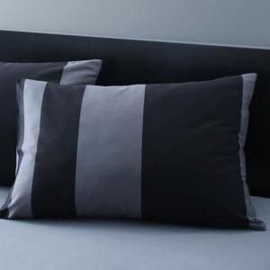 スーパSALE10倍＆4時間限定10％OFF MITAS寝具SELECT 枕カバー 日本製・綿100％ アーバンモダンボーダーデザインカバーリングシリーズ 枕カバー 1枚 43×63用