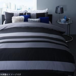 スーパSALE10倍＆4時間限定10％OFF MITAS寝具SELECT 掛け布団カバー 布団カバーセット 日本製・綿100％ アーバンモダンボーダーデザインカバーリング 布団カバーセット 和式用 43×63用 セミダブル3点セット