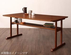 スーパSALE10倍＆4時間限定10％OFF ダイニングテーブル ダイニング ファミリー向け 棚付き ソファダイニングシリーズ ダイニングテーブル単品 W150