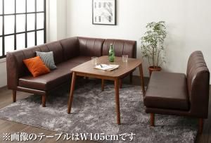 スーパSALE10倍＆4時間限定10％OFF ダイニングセット（テーブル&ソファ） 年中快適 こたつもソファも高さ調節 リビングダイニングセット 5人 5点セット(テーブル+2Pソファ2脚+1Pソファ1脚+コーナーソファ1脚) W120