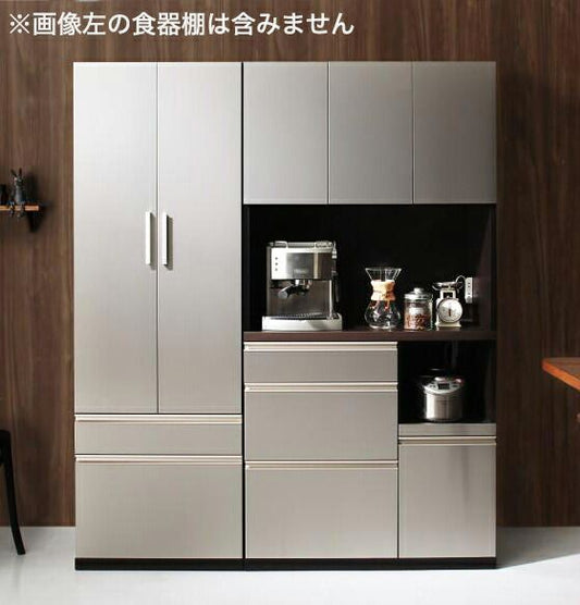 スーパSALE10倍＆4時間限定10％OFF 開梱設置サービス付き日本製完成品　奥行40cm　スタイリッシュキッチン収納シリーズキッチンボード
