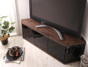 スーパSALE10倍＆4時間限定10％OFF リビング収納 チェスト キャビネット タンス テレビ台 角度調節可能 隠しキャスター付き ハーフコーナーテレビボード 幅115