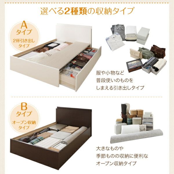 スーパSALE10倍＆4時間限定10％OFF お客様組立 壁付けできる国産ファミリー連結収納ベッド ベッドフレームのみ Aタイプ シングル