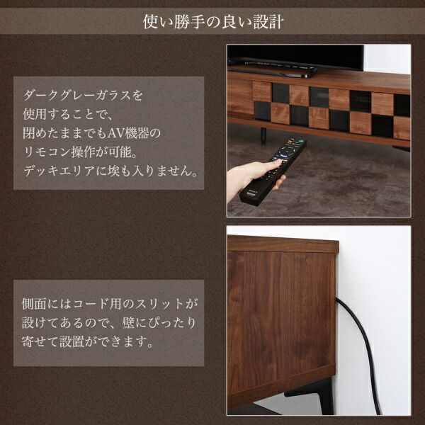 スーパSALE10倍＆4時間限定10％OFF 玄関収納 ドレッサー 収納 国産完成品 ウォルナット調 引き戸リビング収納シリーズ 2点セット(テレビボード+センターテーブル) W180