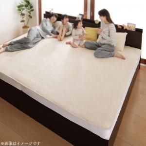 スーパSALE10倍＆4時間限定10％OFF MITAS寝具SELECT ベッドパッド 敷きパッド 世界の今治タオル 綿100% 家族のためのコットンタオルシリーズ 敷きパッド単品 セミダブル