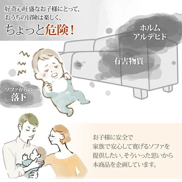 スーパSALE10倍＆4時間限定10％OFF フロアコーナーソファ ソファ3点セット 2P×2+コーナー