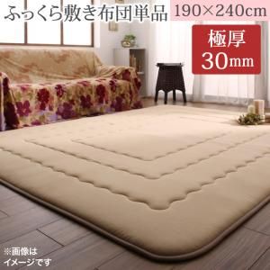 スーパSALE10倍＆4時間限定10％OFF こたつ布団 ふっくらボリューム日本製マイクロファイバーデザインこたつ布団シリーズ こたつ敷きふとん単品 190×240cm