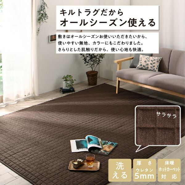 スーパSALE10倍＆4時間限定10％OFF こたつ布団セット お部屋をひろびろ使える チェック柄 薄掛けこたつ布団 掛布団&敷布団2点セット 正方形(75×75cm)天板対応