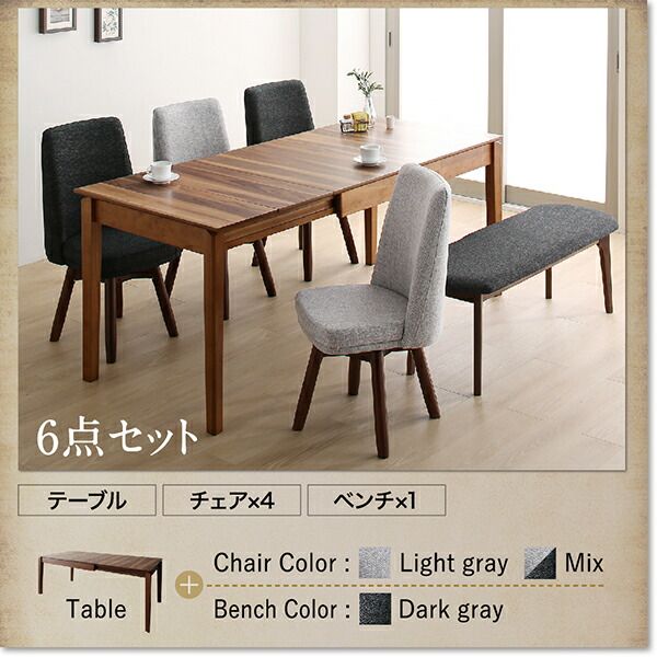 スーパSALE10倍＆4時間限定10％OFF ダイニングテーブル 伸縮 ウォールナット3段階伸縮ダイニングシリーズ テーブル単品 W120-180