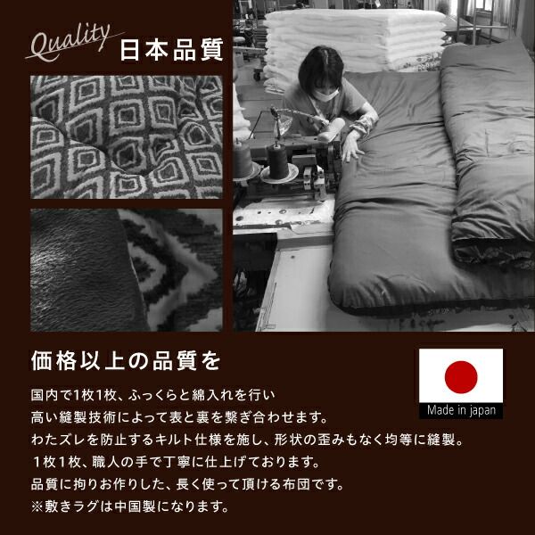 スーパSALE10倍＆4時間限定10％OFF こたつ こたつ布団 おしゃれ ヴィンテージ調 幾何柄織りこた布団 こたつ用掛け布団単品 4尺長方形(80×120cm)天板対応