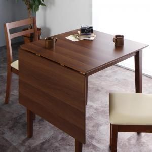 スーパSALE10倍＆4時間限定10％OFF ダイニングテーブル コンパクト 北欧ヴィンテージ デザイン 伸縮式ダイニングシリーズ ダイニングテーブル単品 W75-120