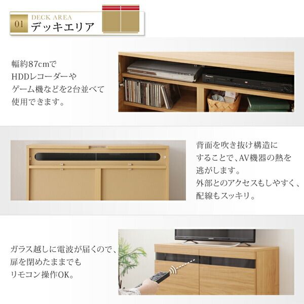 スーパSALE10倍＆4時間限定10％OFF リビング収納 チェスト キャビネット タンス テレビ台 カウンター下収納にもなる薄型ハイタイプテレビボード 幅180