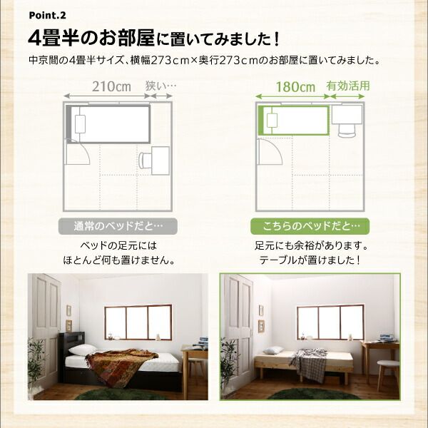 スーパSALE10倍＆4時間限定10％OFF コンパクト天然木すのこベッド ベッドフレームのみ セミシングル ショート丈