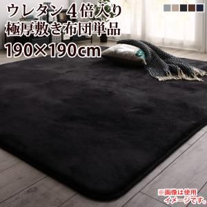 スーパSALE10倍＆4時間限定10％OFF こたつ こたつ布団 おしゃれ ボリュームこたつ布団シリーズ こたつ用敷き布団単品 ウレタン4倍入り極厚敷布団タイプ 190×190cm