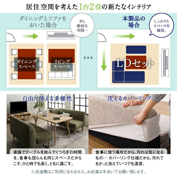 スーパSALE10倍＆4時間限定10％OFF ソファ ソファー ダイニングソファ ダイニング 座り心地にこだわったポケットコイルリビングダイニングシリーズ ダイニングソファ 3点セット 1P+2P+コーナー