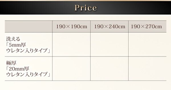 スーパSALE10倍＆4時間限定10％OFF ラグ ボリュームが選べる 贅沢プレミアムファイバーのとろけるラグ 洗える5mm厚ウレタン入りタイプ 190×240cm