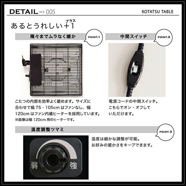 スーパSALE10倍＆4時間限定10％OFF こたつ布団セット モノトーンスタイリッシュモダンデザインこたつ 掛布団&敷布団2点セット 4尺長方形(80×120cm)天板対応