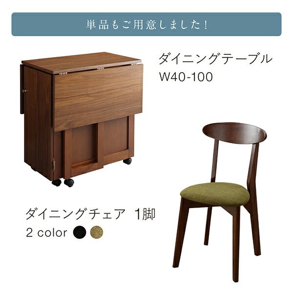 スーパSALE10倍＆4時間限定10％OFF ダイニングチェア ガーデンファニチャーダイニング 収納庫付き両側バタフライ天板コンパクト伸縮ダイニングシリーズ ダイニングチェア 1脚