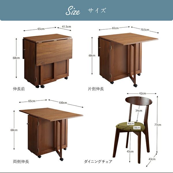 スーパSALE10倍＆4時間限定10％OFF ダイニングチェア ガーデンファニチャーダイニング 収納庫付き両側バタフライ天板コンパクト伸縮ダイニングシリーズ ダイニングチェア 1脚