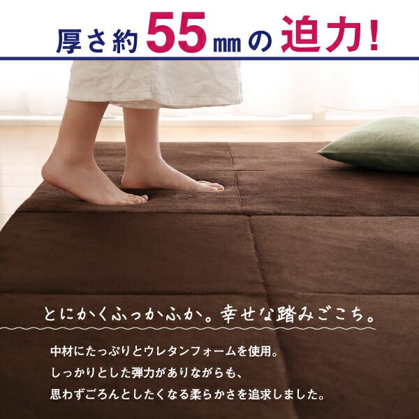 スーパSALE10倍＆4時間限定10％OFF ラグ お部屋まるごとベッドラグ 90×180cm