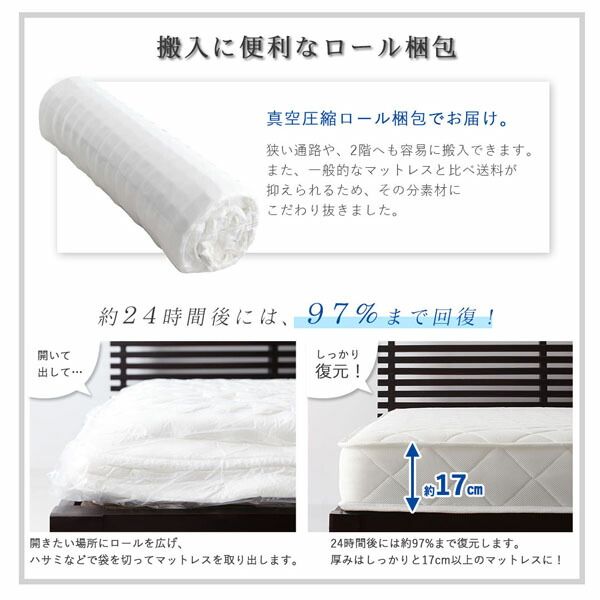 スーパSALE10倍＆4時間限定10％OFF MITAS寝具SELECT 敷き布団 マットレス 腰をしっかり支える通気性ボンネルコイルマットレス ダブル