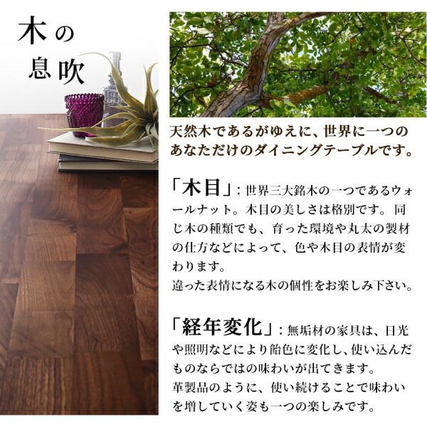 スーパSALE10倍＆4時間限定10％OFF ダイニングセット（テーブル&チェア） 天然木ウォールナット無垢材の高級デザイナーズダイニング 2人 3点セット(テーブル+チェア2脚) W120