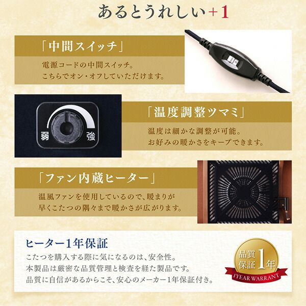 スーパSALE10倍＆4時間限定10％OFF こたつテーブル 収納付きユニット畳掘りごたつシリーズ こたつテーブル 長方形(75×105cm)