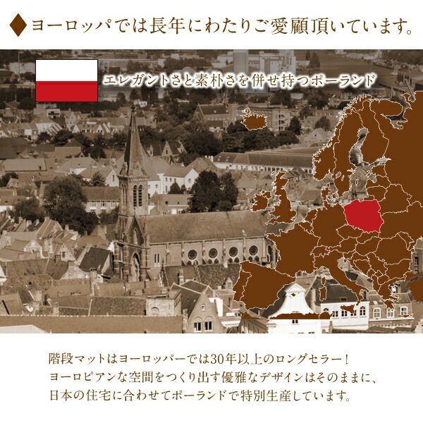 スーパSALE10倍＆4時間限定10％OFF クラシックデザイン半円形階段マット 13枚組