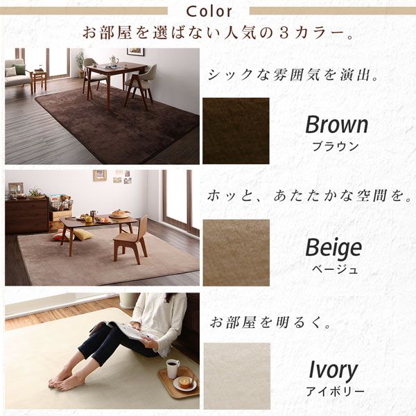 スーパSALE10倍＆4時間限定10％OFF キッチンマット ダイニングラグ はっ水機能のマイクロファイバーフランネルダイニングラグ 130×185cm