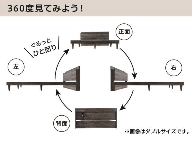 マラソン10倍中 ベッド すのこベッド セミダブル コンセント付 頑丈 すのこ 敷布団 セミダブルベッド 木製 宮付き 北欧 ベッドフレーム フレーム スタンダードポケットコイルマットレス付き