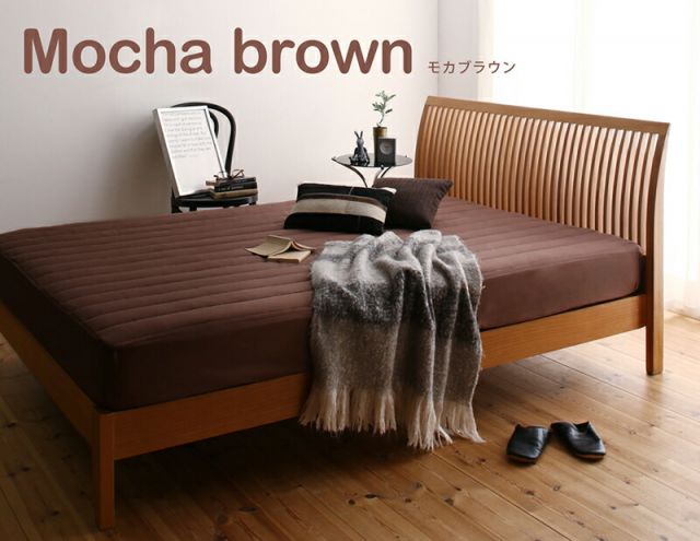 スーパSALE10倍＆4時間限定10％OFF MITAS寝具SELECT ボックスシーツ ふわふわ 敷きパッド 洗濯 寝具 ベット ベッド マットレス 足つきマットレス  綿混 洗い替え シーツ 10色から選べるパッド一体型ボックスシーツ 単品 シングル