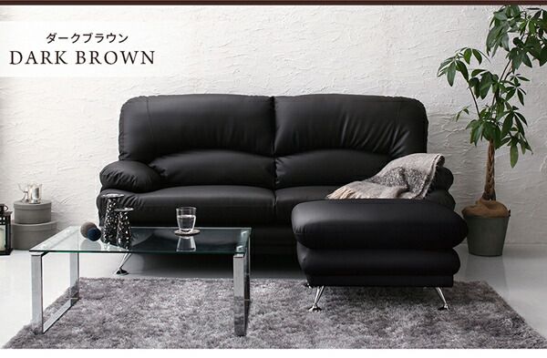 スーパSALE10倍＆4時間限定10％OFF スタンダードソファ デザインソファ 日本の家具メーカーがつくった 贅沢仕様のくつろぎハイバックソファ レザータイプ ソファ＆オットマンセット 2.5P