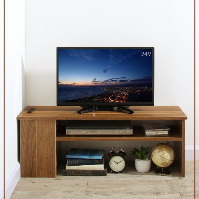 スーパSALE10倍＆4時間限定10％OFF テレビ台 90 90cm テレビボード 32型 収納ボックス 収納 2口コンセント付き コーナー ケーブル収納 隙間 スリム コンパクト 配線 整理 すっきり 木目 ウォールナット 白 黒