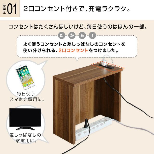 収納ボックス 収納ケース 壁面 収納 ボックス 小物 小さめ 薄型 隙間 コンセント付 スリム 配線 整理 すっきり 配線隠し タップ 充電器 モデム ルーター 木目 ルーター隠し フタ付き