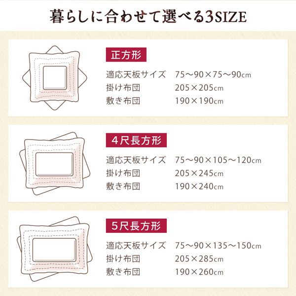 スーパSALE10倍＆4時間限定10％OFF こたつ布団セット アートモダンなモザイクデザインこたつ布団 掛布団&敷布団2点セット 5尺長方形(90×150cm)天板対応