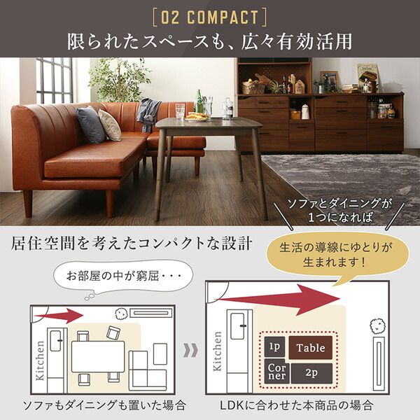 スーパSALE10倍＆4時間限定10％OFF ダイニングセット（テーブル&ソファ） 年中快適 こたつもソファも高さ調節 リビングダイニング 3人 4点セット(テーブル+2Pソファ1脚+1Pソファ1脚+コーナーソファ1脚) W120