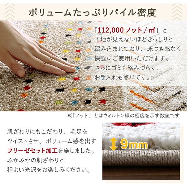 スーパSALE10倍＆4時間限定10％OFF ラグ トルコ製ウィルトン織デザインラグ 160×230cm