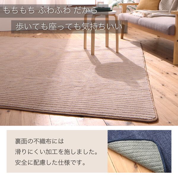 スーパSALE10倍＆4時間限定10％OFF ワッフル生地のこたつ布団 掛布団&敷布団2点セット 5尺長方形(90×150cm)天板対応