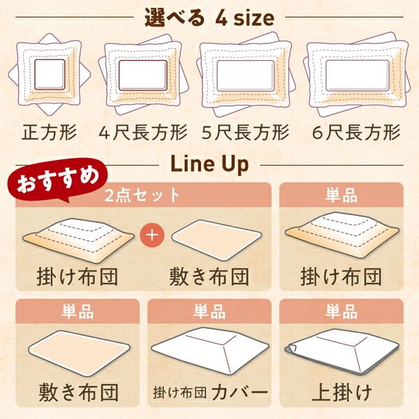 スーパSALE10倍＆4時間限定10％OFF ギャッベ柄グラデーションデザインこたつ布団 掛布団&ラグ2点セット 6尺長方形(90×180cm)天板対応