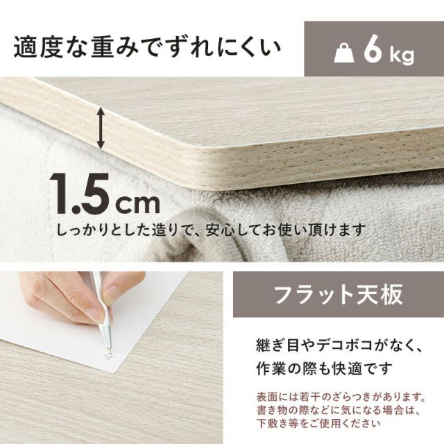 スーパSALE10倍＆4時間限定10％OFF コタツ天板 正方形 80×80cm