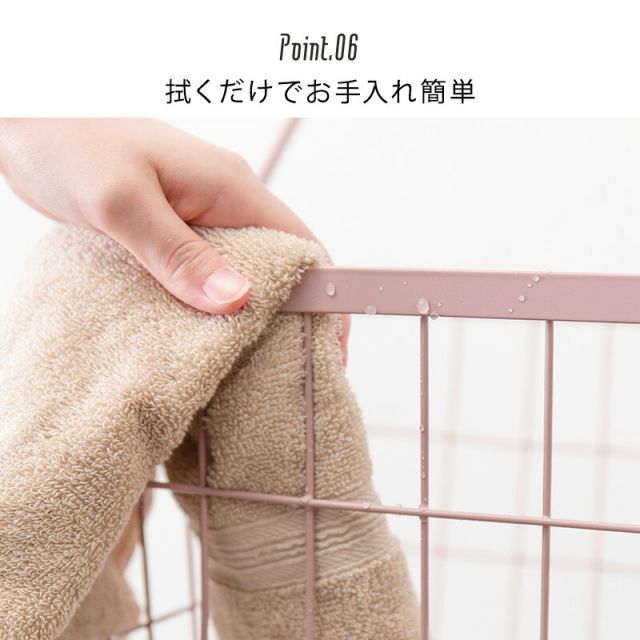 スーパSALE10倍＆4時間限定10％OFF ３段ランドリーラック（角型）-KR- 33×39×124cm