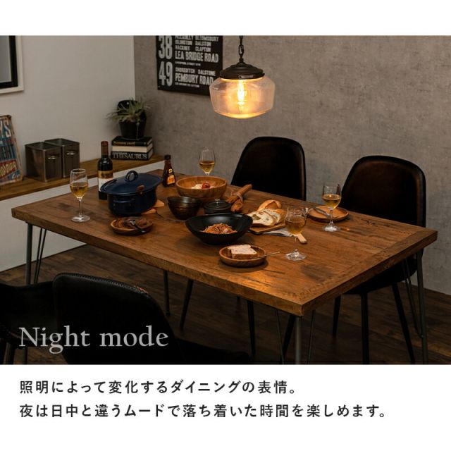 スーパSALE10倍＆4時間限定10％OFF ダイニング5点セット-RT-アイアン脚/Bタイプ 140×80×72cm