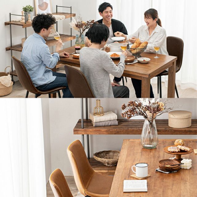 スーパSALE10倍＆4時間限定10％OFF ダイニング5点セット-RT-木脚/Bタイプ 140×80×72cm