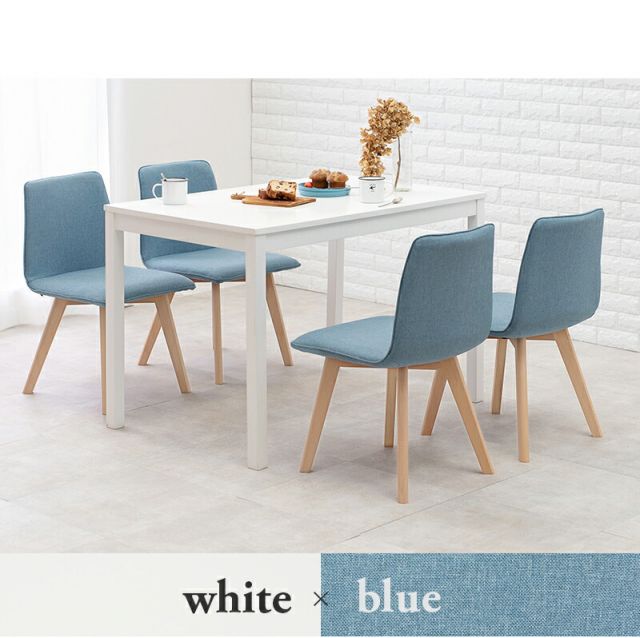 ダイニング5点セット-SH-背もたれロータイプ 110×70×72cm