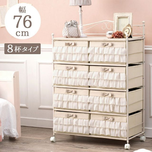 スーパSALE10倍＆4時間限定10％OFF チェスト-KCH/8杯タイプ 8杯タイプ 76×36×109cm