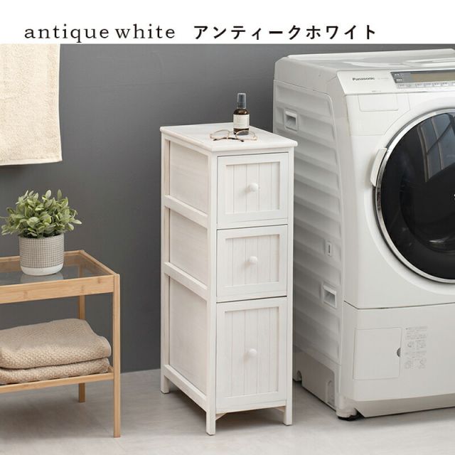 スーパSALE10倍＆4時間限定10％OFF チェスト-MCH56-アンティーク 25×45×80cm