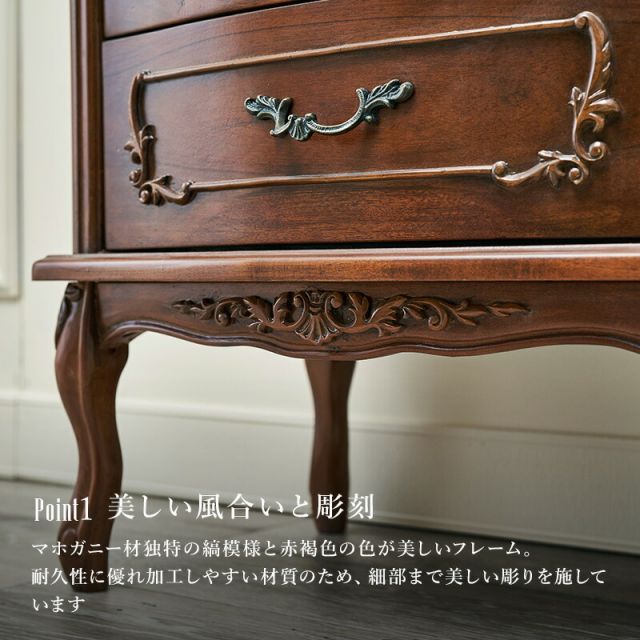スーパSALE10倍＆4時間限定10％OFF チェスト-RCH 52×35×95cm