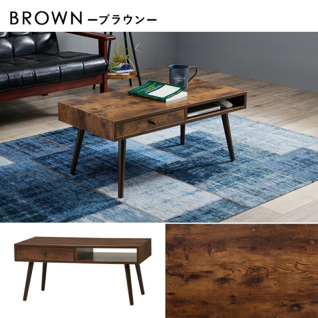 スーパSALE10倍＆4時間限定10％OFF テーブル-MT-両面引出し 80×40×36.5cm